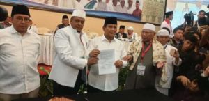 Capres Cawapres Prabowo-Sandi Tanda Tangani 17 Poin Pakta Integritas, Ini Isinya