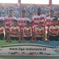 Susunan pemain Madura United (Laskar Sapeh Kerap) saat menjamu Borneo FC di Stadion Gelora Ratu Pamelingan (SGRP) Pamekasan.