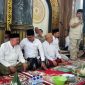 Prabowo Subianto saat memberikan Sambutan di depan Bupati terpilih R. Abd. Latif Amin Imron