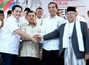 Erick Thohir Resmi Menjadi Ketua TKN Jokowi