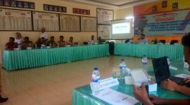 Suasana Sosialisasi Kampanye pemilihan Umum 2019 di Aula Kantor KPUD Bangkalan