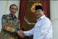 Presiden Jokowi dan Ketum Partai Gerinda saat melakukan pertemuan beberapa waktu lalu