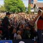 Ribuan Massa Aksi #2019GantiPresiden terlihat berselfie