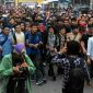 Aksi Mahasiswa Sumatera menuntut Jokowi Lengser