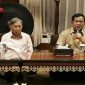 Kwik Kian Gie bersama Calon Presiden Prabowo Subianto