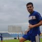 Pemain lini belakang (Bek) Madura United, Fabiano Beltrame.