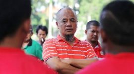Manajer Madura United, Haruna Soemitro.