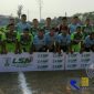Akrab, skuad Pondok Pesantren Al-Asror bersama Pondok Pesantren Nurul Hikmah sebelum pertandingan.