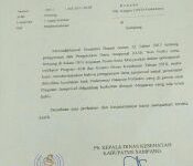 Dinkes Sampang Keluarkan Surat Penghentian Penggunaan Jampersal.