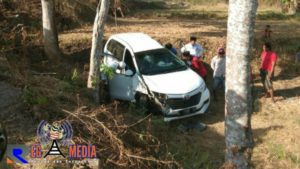 Diduga Sopir Mengantuk, Mobil Terjun Ke Jurang