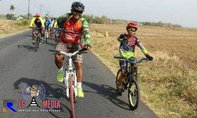 Peringati HUT TNI Ke 73, Kodim 0718 Pati Gelar Gowes Komando Jarak Tempuh 40 Km