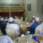 Suasana berlangsungnya silaturahmi antara ulama' dan pihak kepolisian resort sampang.