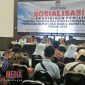Suasana berlangsungnya kegiatan sosialisasi dan pendidikan pemilih tentang tahapan dan penyelenggaraan PSU Pilkada Sampang tahun 2018.