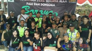 Kontribusi Jarkom Baraya Kodim Untuk Palu dan Donggala