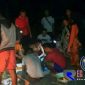 Akrab, Satgas TMMD Kodim 0829 Bangkalan adakan kegiatan bakar-bakar ikan bersama warga.