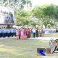 Pj. Bupati Sampang saat memimpin upacara peringatan Hari Sumpah Pemuda ke-90.  