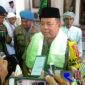 Kapolda Jatim Irjen Pol Luki Hermawan tengah diwawancara awak media saat kunjungan ke Pon-Pes Darul Ulum I, Gersempal, Omben, Sampang.