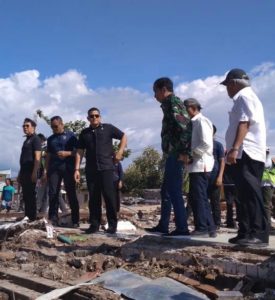 Tiba di Palu, Presiden Jokowi Langsung Pimpin Ratas