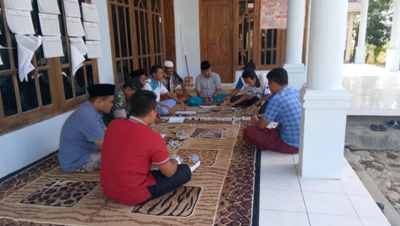 Situasi saat pencermatan dilakukan disalah satu desa di Kecamatan Robatal