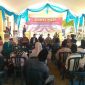 Suasana Sosialisasi di halaman rumah Kepala Desa (Klebun) H. Mohammad Umar Faruq di Ds. Durin timur