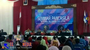 Mahfud MD dan Mantan Teroris Mengisi Seminar Pancasila di UTM, Ini yang di Sampaikan