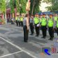 Apel persiapan personel polres Bangkalan yang akan di terjunkan dalam pengamanan PSU Pilkada Sampang