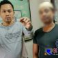 Petugas Kepolisian saat menunjukkan barang Bukti 