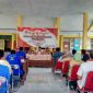Suasana Deklarasi Pemilu Damai Tahun 2019 di pendopo Kantor Kecamatan Socah, Bangkalan.