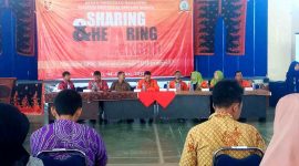 Suasana DPM  Fakultas Ilmu Sosial dan Budaya menyelenggarakan Sharing dan Hering Akbar