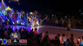 Pawai Seni Budaya Jatim Specta Night Carnival, Pemkab Sampang tampilkan Panembahan Maduretno.
