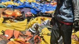 Tumpukan Mayat akibat Gempa dan Tsunami Jumat (28/09/2018) lalu