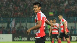 Pemain belakang Madura United (Fachruddin Aryanto).