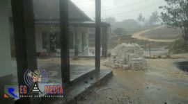 Wilayah Kecamatan Robatal, Sampang, mulai terjadi hujan lebat.
