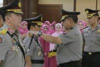 Suasana sertijab di Mapolda Jawa Timur