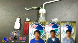 Ketiga tersangka dan barang bukti diamankan di Mapolres Bangkalan.