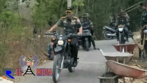 Danrem 084/Bhaskara Jaya Tinjau Langsung Sasaran Fisik TMMD Bangkalan Tahap Penyelesaian Akhir