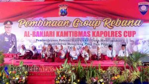 Pertama Kali Polres Bangkalan  Adakan Lomba Rebbana