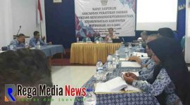 Suasana rapat uji publik rencana Induk pembangunan kepariwisataan Kabupaten Bangkalan