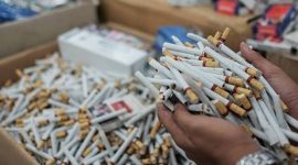 ilustrasi rokok ilegal