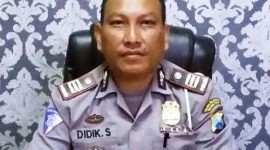 Kepala Satuan Lalu Lintas (Kasatlantas) Polres Pamekasan, AKP Didik Sugiarto.