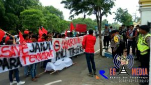 GMNI Gelar Aksi di Tiga Lokasi di Bangkalan