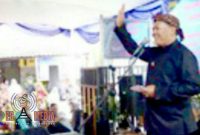 Walikota Bandung Oded M Danial saat meresmikan kantor Kelurahan Karasak Kecamatan Astana Anyar, di Jalan Karasak Selatan No. 54, Bandung.