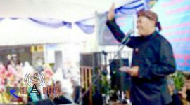 Walikota Bandung Oded M Danial saat meresmikan kantor Kelurahan Karasak Kecamatan Astana Anyar, di Jalan Karasak Selatan No. 54, Bandung.
