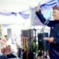 Walikota Bandung Oded M Danial saat meresmikan kantor Kelurahan Karasak Kecamatan Astana Anyar, di Jalan Karasak Selatan No. 54, Bandung.