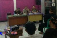 Saat berlangsungnya kegiatan sosialisasi perencanaan pembangunan pasar Cimindi.