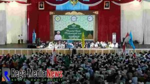 Pemuda Bersholawat At-Taufiq Meriahkan Milad Ilmu Ekonomi dan Bisnis UTM