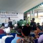 Ketua DMI Bangkalan Ra. Mondir Rofii saat menyampaika sambutannya.