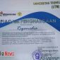 Foto Piagam Penghargaan kerjasama regamedia dengan UTM, 