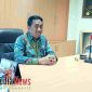 Rektor terpilih Dr. Drs. Ec. H. Muh. Syarif  M.Si., di ruang kerjanya  di lantai 5 Gedung Graha Utama Universitas Trunojoyo Madura