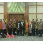 Muh. Syarif pose bersama usai pelantikan